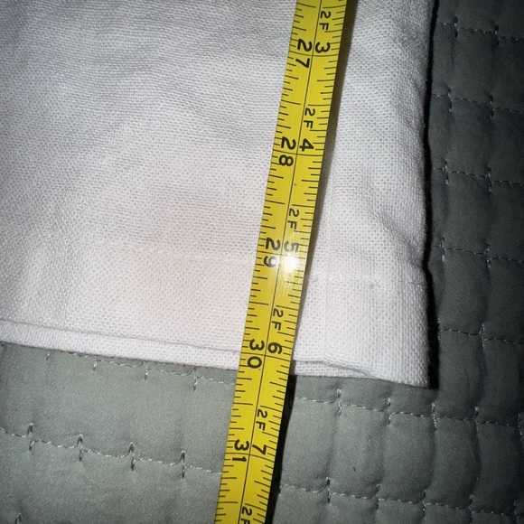 Meshki off White Wide-Leg Linen blend Pants. Size Medium. EUC. - Picture 4 of 12